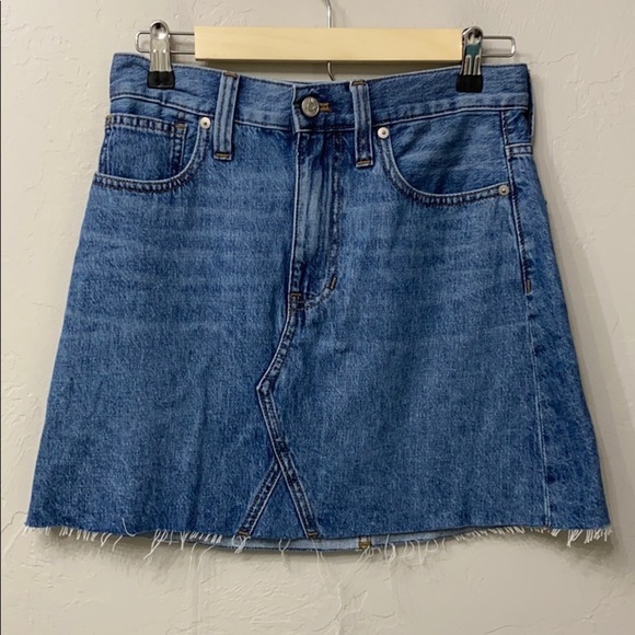 Madewell Dresses & Skirts - Madewell Blue A-Line Denim Skirt